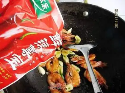 Make Spicy shrimp step 5
