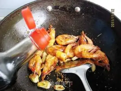 Make Spicy shrimp step 6