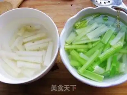Make Celery Mountain step 3