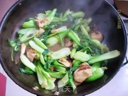 Make Soy sauce and mushrooms step 5