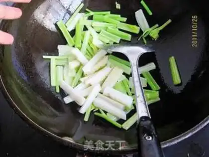 Make Celery Mountain step 5