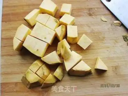 Make Sweet potato step 1