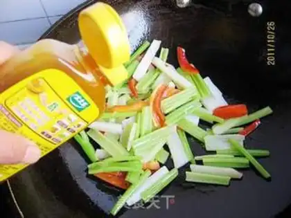 Make Celery Mountain step 7