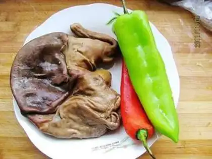 Make A pepper belly step 0