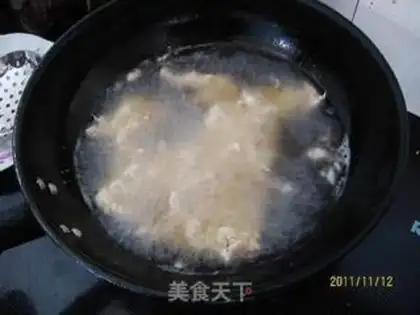 Make Blow up the leg shrimp step 4