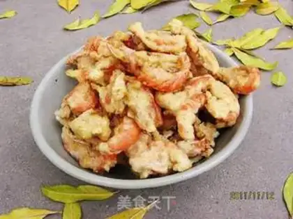 Make Blow up the leg shrimp step 5