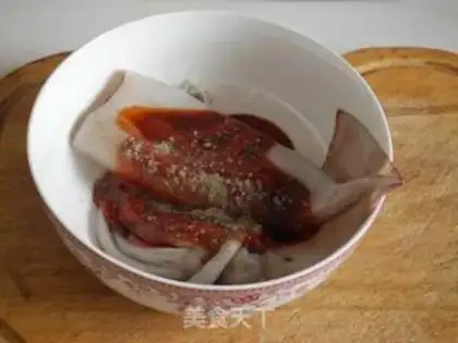 Make Roasted squid with olive salad step 1