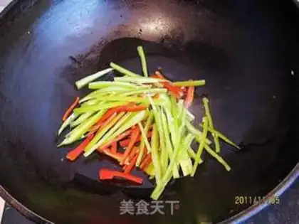 Make A pepper belly step 3