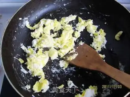 Make Shrimp balls and fried rice step 5