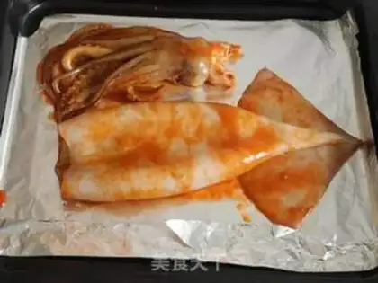 Make Roasted squid with olive salad step 6