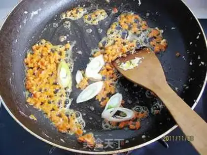 Make Shrimp balls and fried rice step 8