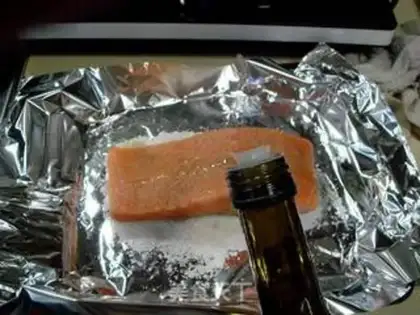 Make Salted salmon step 8