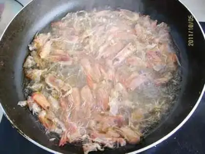 Make Homemade shrimp oil step 3