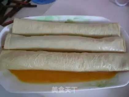 Make Vegetable rolls step 5