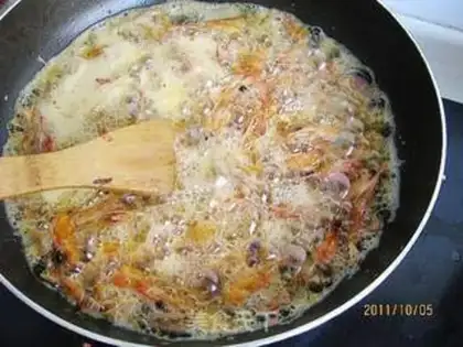Make Homemade shrimp oil step 4