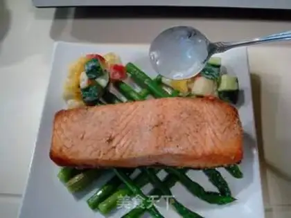 Make Salted salmon step 13
