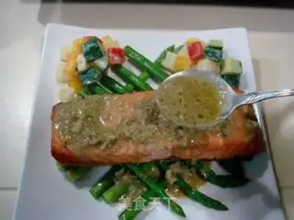 Make Salted salmon step 14
