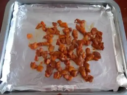 Make New Orleans barbecue pizza step 5