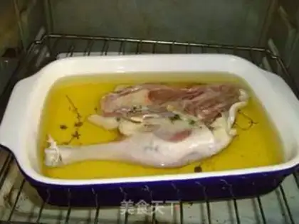 Make Oiled duck leg step 4