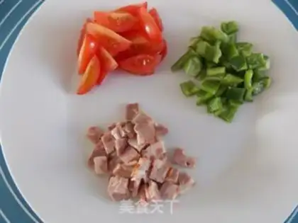 Make New Orleans barbecue pizza step 7