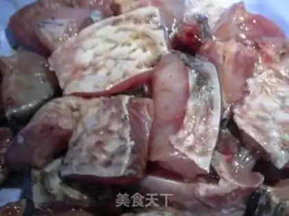 Make Secret blue fish pieces step 1