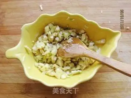 Make Garlic grilled eggplant step 3