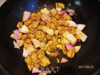Make Curry chicken step 5