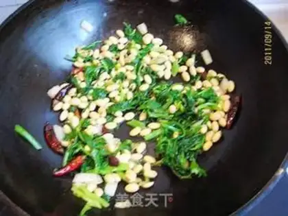 Make Celery soybeans step 8