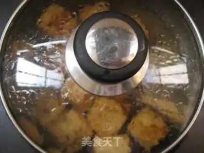 Make Soy tofu step 9