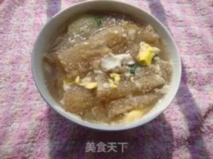 Make Sodium egg soup step 5