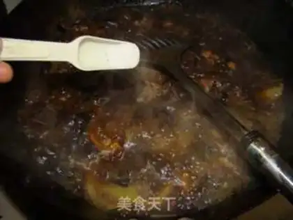 Make Chicken stew mushrooms step 9