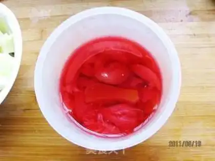 Make Plum juice with berries step 2