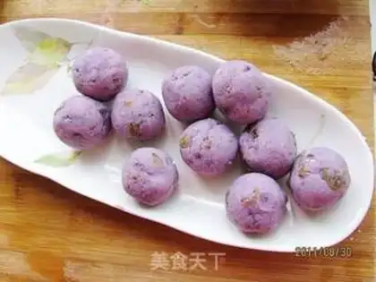 Make Yogurt lassagna ball step 5