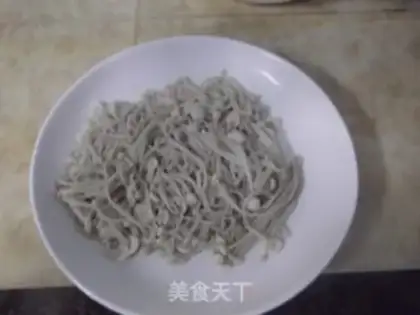 Make Golden mushrooms and squid step 5