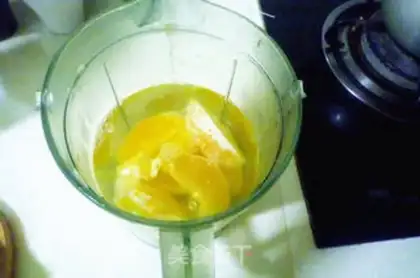 Make Ice cream orange juice step 2