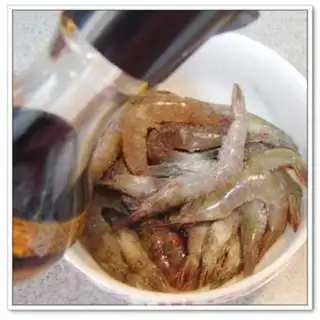 Make Rose red shrimp step 3