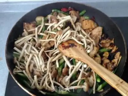 Make Tea mushrooms back to the pot step 7