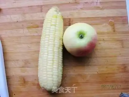 Make Corn apple juice step 0