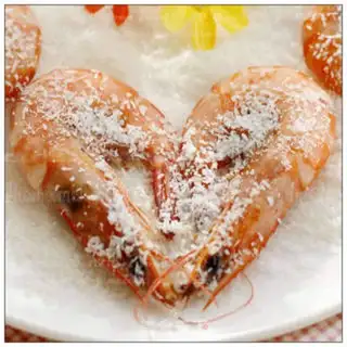 Make Rose red shrimp step 8