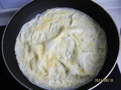 Make Fried rice sushi roll step 1