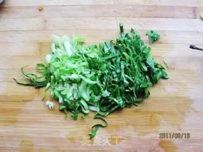 Make Soup and ham congee step 3