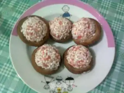 Make The mushroom pearls step 7