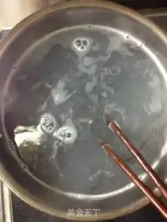Make Garlic black pearl noodles step 9