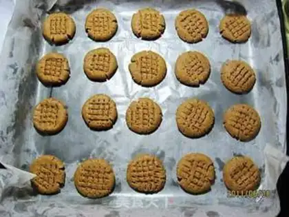Make Peanut butter cookies step 6