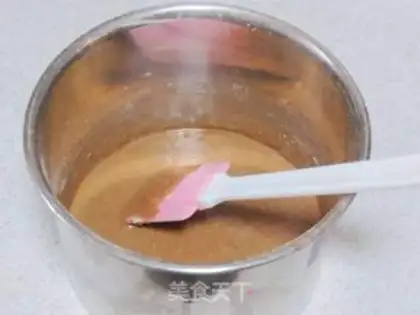 Make Christmas stake cake step 4