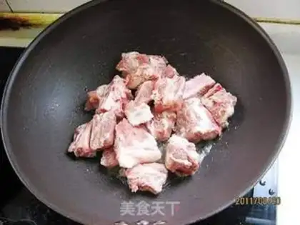 Make Tall ribs step 1