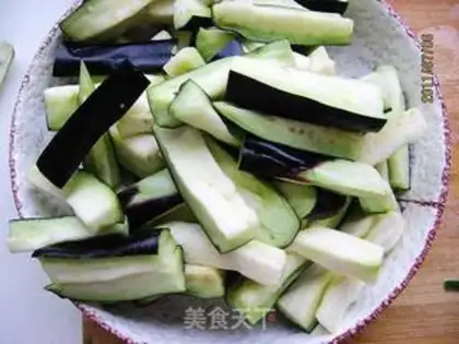 Make Oily eggplant step 0