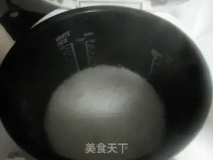 Make Chestnut rice step 1