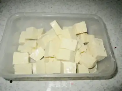 Make Coke tofu step 1