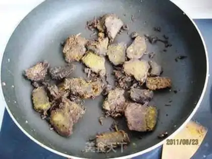 Make Curry beef jerky step 4